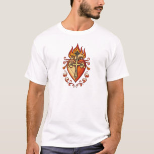 Heilige Hart katholieke heren t-shirt