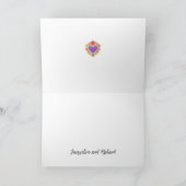 HEILIGE HARTEN, MEXICAANS VOLK DANK U KAART (Binnen)