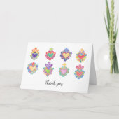 HEILIGE HARTEN, MEXICAANS VOLK DANK U KAART (Voorkant)