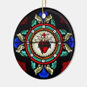 Heilige Harten van Jezus en Mary Ornament (Links)