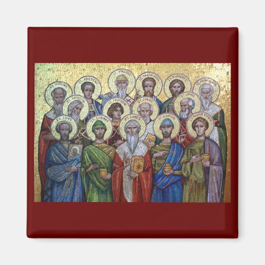 Heilige Heelmeesters & Unmercenaries Orthodoxe mag Magneet (Voorkant)