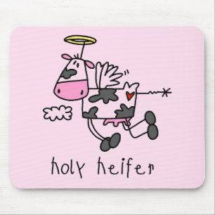 Heilige Heifer Tshirts en Gifts Muismat