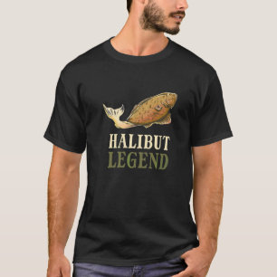 Heilige Heilbot Vangst Vissen Visser Heilbot Vi T-shirt