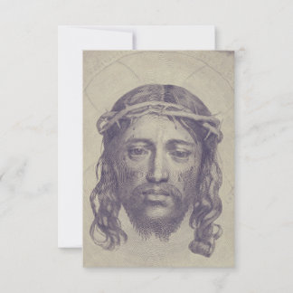 Heilige Heilige Aanschijn Goddelijke Barmhartighei Bedankkaart
