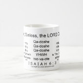 Heilige Heilige Stoel de LORD Magische Mok (Center)