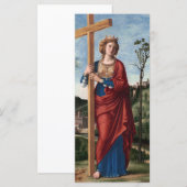 Heilige Helena met het Ware Kruis Heilige Kunst (Voorkant / Achterkant)