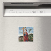 Heilige Helena met het Ware Kruis Heilige Kunst Magneet (Insitu (Vaatwasser))