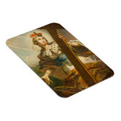 Heilige Helena met het Ware Kruis Heilige Kunst Magneet (Rechterzijde)