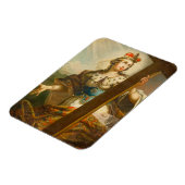Heilige Helena met het Ware Kruis Heilige Kunst Magneet (Linkerzijde)
