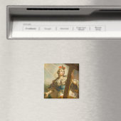 Heilige Helena met het Ware Kruis Heilige Kunst Magneet (Insitu (Vaatwasser))