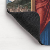 Heilige Helena met het Ware Kruis Heilige Kunst Muismat (Hoek)