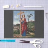 Heilige Helena met het Ware Kruis Heilige Kunst Tissuepapier (Craft)