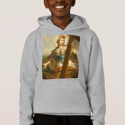 Heilige Helena van Constantinopel met kruis (Voorkant)