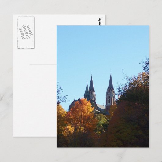 Heilige heuvel briefkaart (Voorkant / Achterkant)