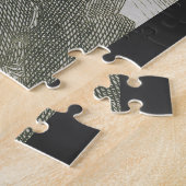 Heilige Hildegard van Bingen Middeleeuwse Mystieke Legpuzzel (Zijkant)