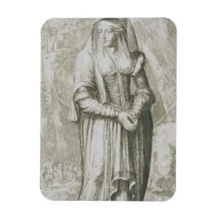 Heilige Hildegard van Bingen Middeleeuwse Mystieke Magneet