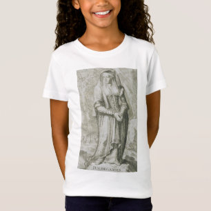 Heilige Hildegard van Bingen Middeleeuwse Mystieke T-shirt