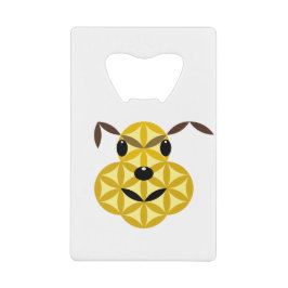 Heilige hond - Dog of life 01. Creditkaart Flessenopener