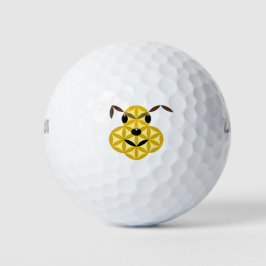 Heilige hond - Dog of life 01. Golfballen