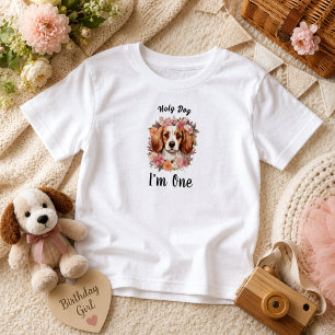 Heilige Hond, Ik Ben Eén! Hond Meisje 1e Verjaar Kinder Shirts