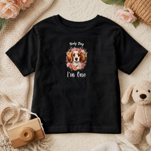 Heilige Hond, Ik Ben Eén! Hond Meisje 1e Verjaar Kinder Shirts