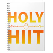 Heilige Hoogte - Hiit Workout, Interval Training Notitieboek (Voorkant)