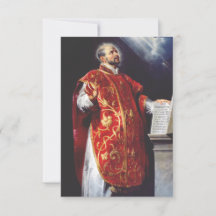 Heilige Ignatius van Loyola Heilige Kaart
