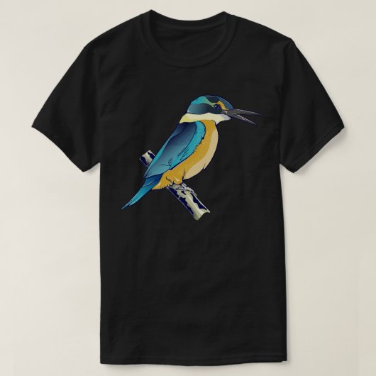 Heilige ijsvogel Ktare T-shirt (Design voorkant)
