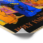  Heilige Isipatana India Dorothy Newsom Travel Poster (Hoek)