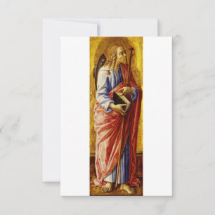 Heilige Jacobus de Meerdere Crivelli devotionele h Bedankkaart