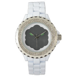 Heilige Jaguar - Gezicht van het leven, zwart. Horloge