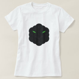 Heilige Jaguar - Gezicht van het leven, zwart. T-shirt