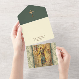  Heilige Jeanne d'Arc Religieuze Geschriften All In One Uitnodiging