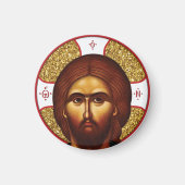 Heilige Jezus Christus orthodox icoon Magneet (Voorkant)