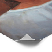 , Heilige Jezus, portret, lachen Poster (Hoek)