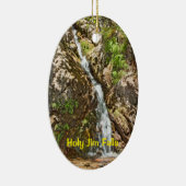 Heilige Jim Herfsten, Zuid-Californië Waterfall Keramisch Ornament (Rechts)
