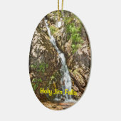 Heilige Jim Herfsten, Zuid-Californië Waterfall Keramisch Ornament (Links)