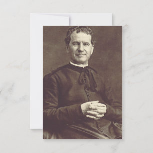 Heilige Johannes Bosco Leraar van de Liefde Heilig Bedankkaart