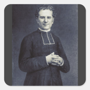 Heilige Johannes Bosco Vader en Leraar van de Jeug Vierkante Sticker