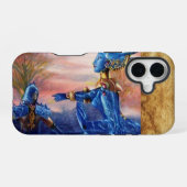 HEILIGE JORIS EN BUITENAARDSE DRAAK iPhone 16 HOESJE (Achterkant horizontaal)
