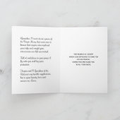 Heilige Jozef Jezus Feestdag Religieus Gebed Feestdagen Kaart (Binnen)