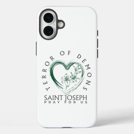 Heilige Jozef Terreur van de demonen Case-Mate iPhone Case (Achterkant)