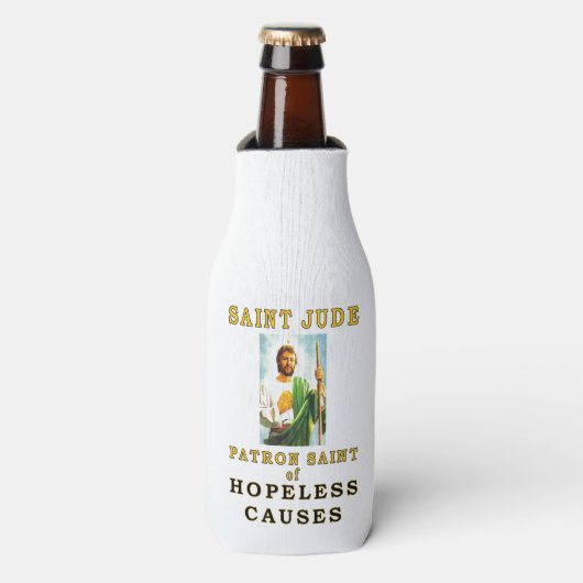 HEILIGE JUDE PATROONHEILIGE VAN HOPELOZE OORZAKEN FLESJESKOELER (Fles Voorkant)