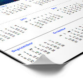 Heilige Kaaba 2025 Agenda-herinnering Poster (Hoek)