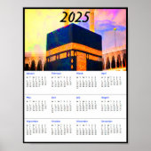 Heilige Ka'aba 2025 Kalender aandenken Poster (Voorkant)
