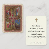  Heilige Kaart Jesus Lace katholiek (Voorkant / Achterkant)