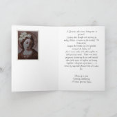 Heilige kaart wenskaart (Binnen)