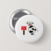 Heilige Kabeljauw Ronde Button 5,7 Cm (Voorkant /achterkant)