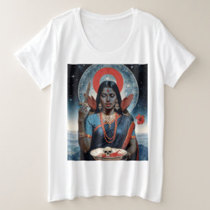 Heilige Kali Grote Maat T-shirt