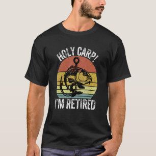 Heilige Karper Ik ben met Pensioen Visserij Pensio T-shirt